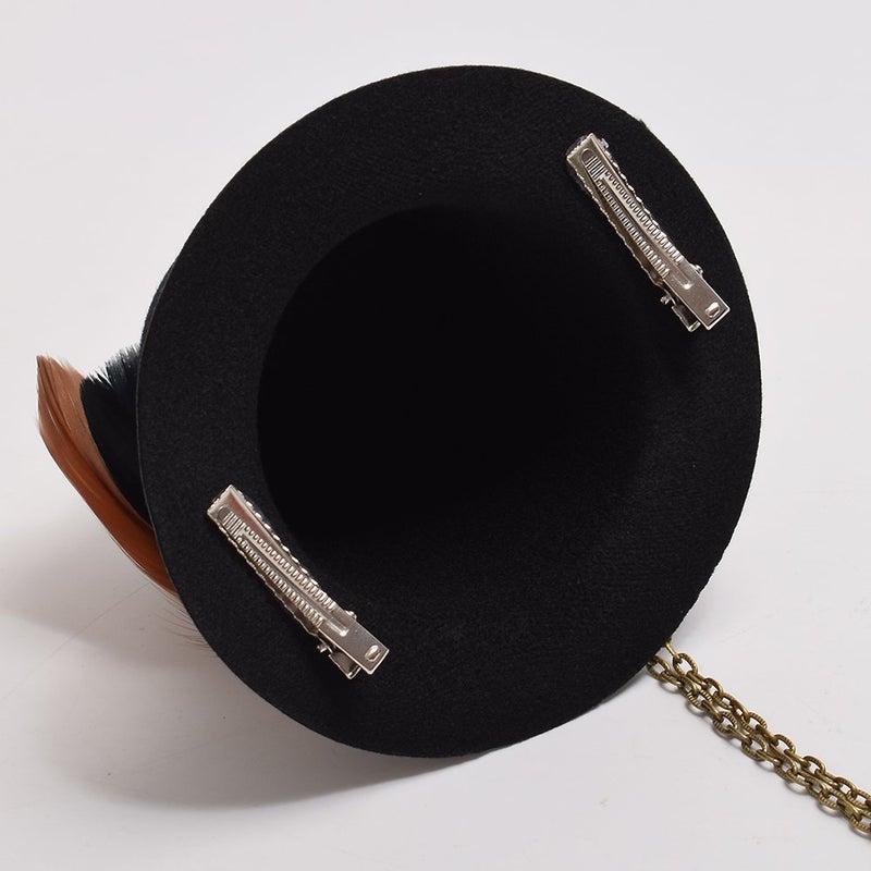 GRACEART Steampunk Accessories Mini Top Hat Headwear (C) - Image 3